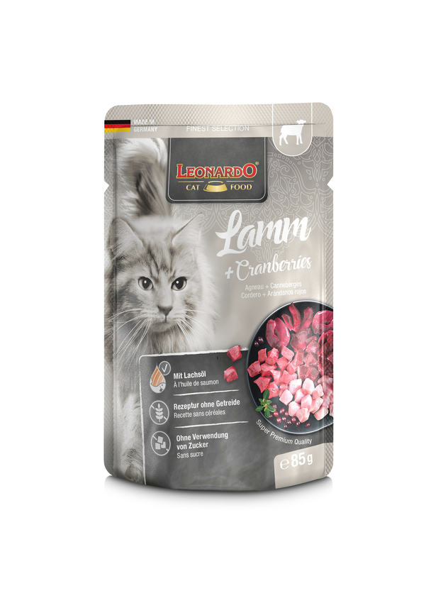 Leonardo Lamm + Cranberries Frischebeutel 85g