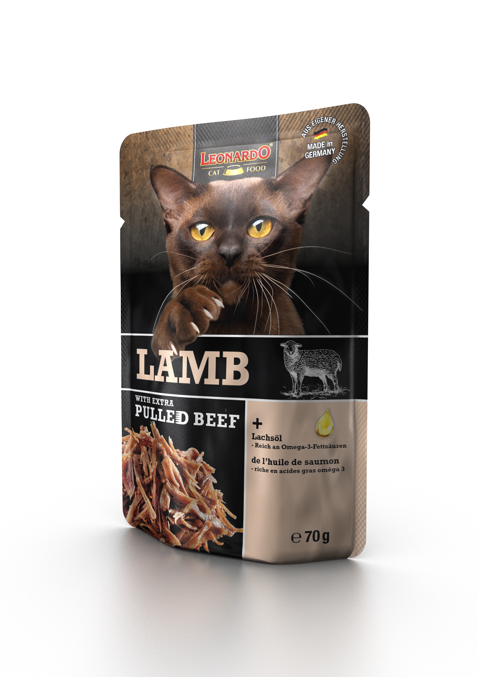 Leonardo Lamb + extra pulled Beef 70g
