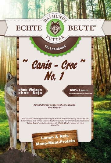 Echte-Beute Canis-Croc No.1 Lamm & Reis 15 kg